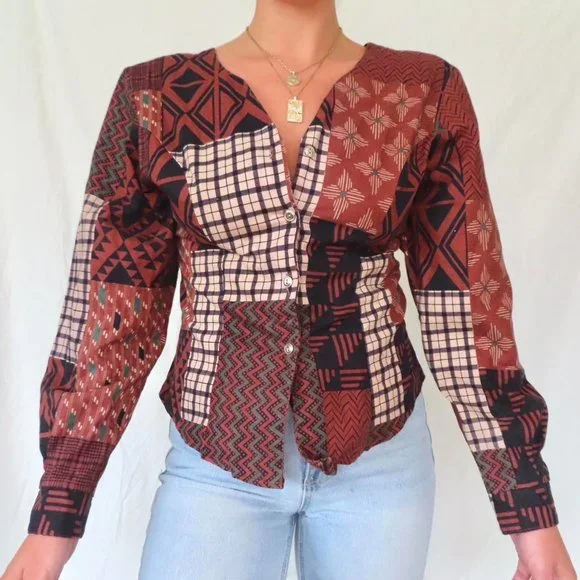 Roughrider | Tops | Roughrider Western Southwestern Size 9 Large 